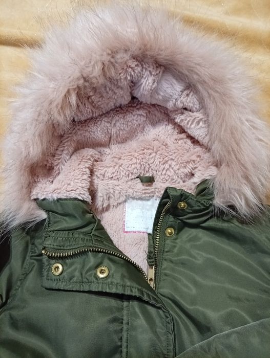 Тепла парка для дівчинки