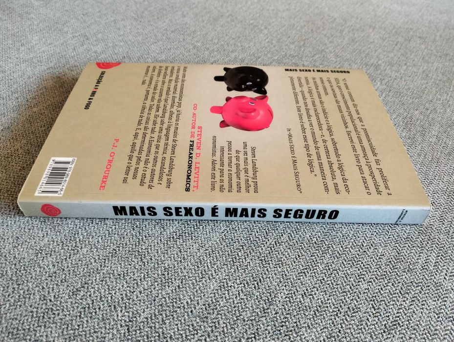 Livro "Mais sexo mais seguro" de Steven E. Landsburg