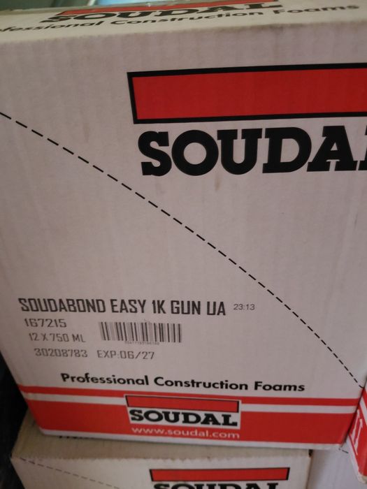 клей-піна soudal soudabond easy