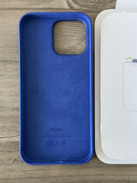 Oryginal Etui IPhone 16Pro Max Blue