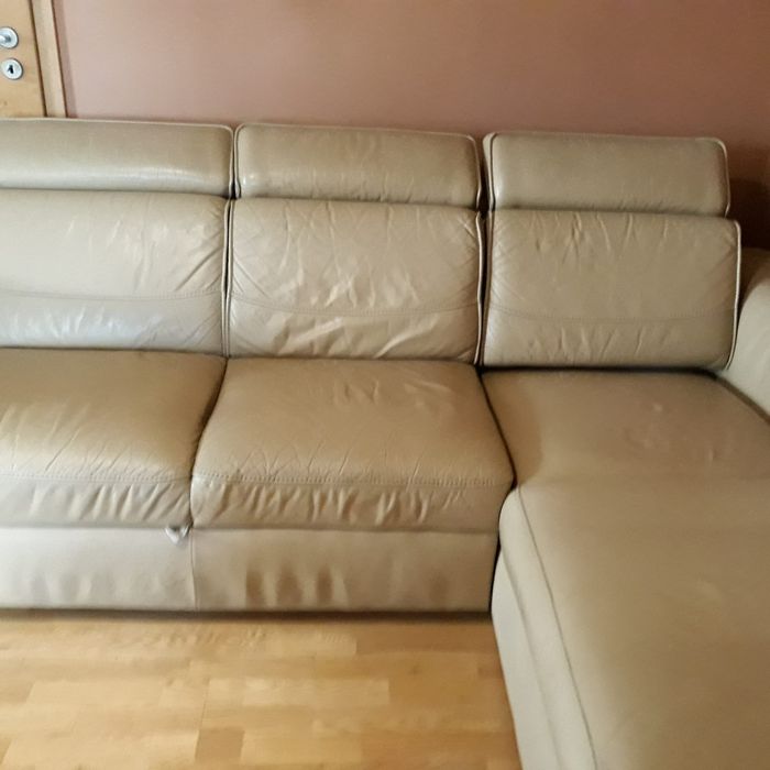 Narożnik Gala Collezione letto. Skóra