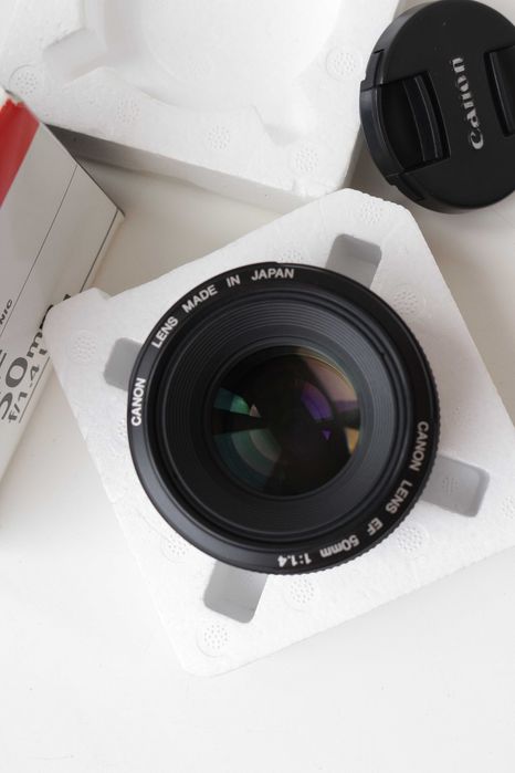 Об'єктив Canon EF 50 1.4, в захисному фільтрі