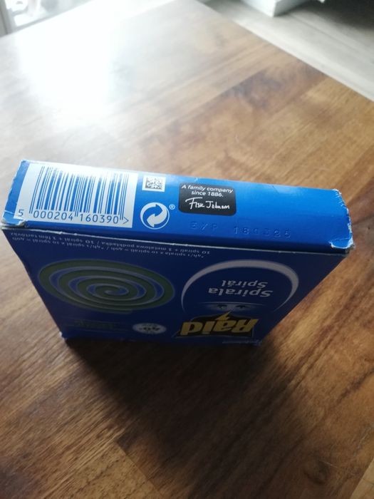 NOWA Raid Spirala Owadobójcza Przeciw Komarom PÓŁTORA opakowania