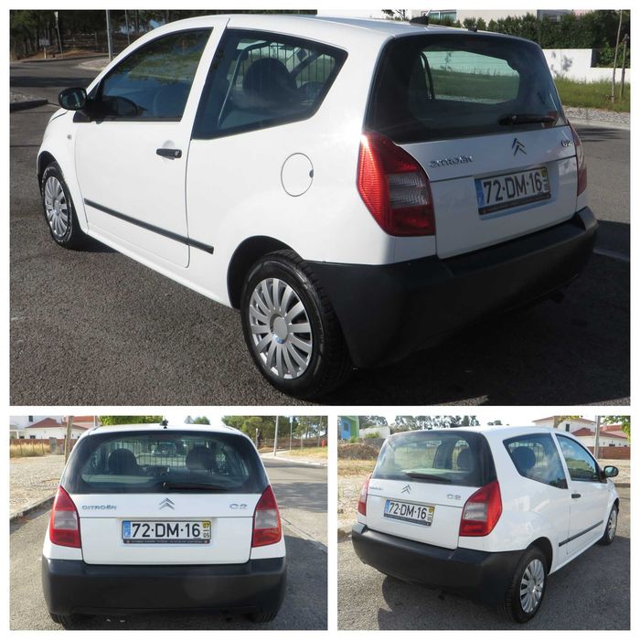 Citroen C2 1.4 Hdi diesel – Versão comercial - Ar condicionado - Revisão - Poucos kms - EXCELENTE!
