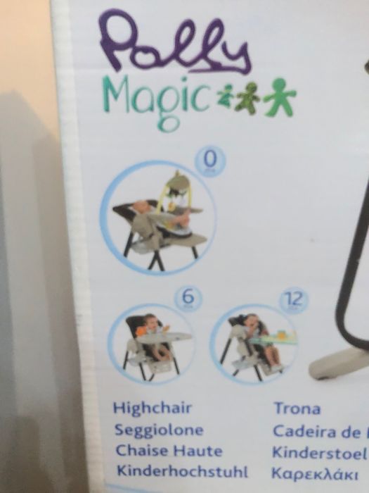 Cadeira de papa bebé Chicco