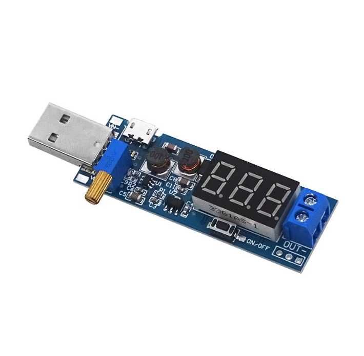 USB підвищуючий/зменшуючий модуль живлення DC-DC 5 В до 3,5 В/12 В