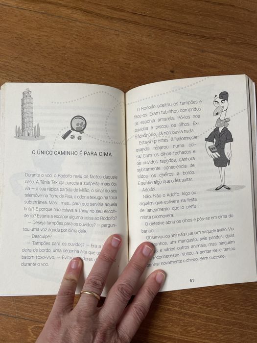 Livro da Coleção “Detetive Raposo”, de Adam Frost