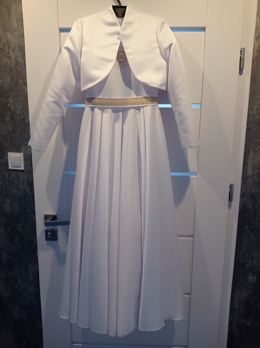 Sukienka komunijna 140 146 jak Nowa