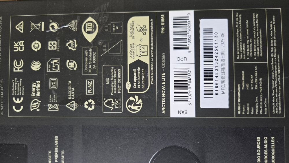 Sluchawki Steelseries Arctis Nova Elite