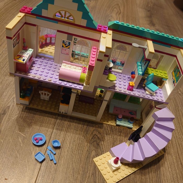 41314, Dom Stephanie i przyczepa dla konia LEGO Friends