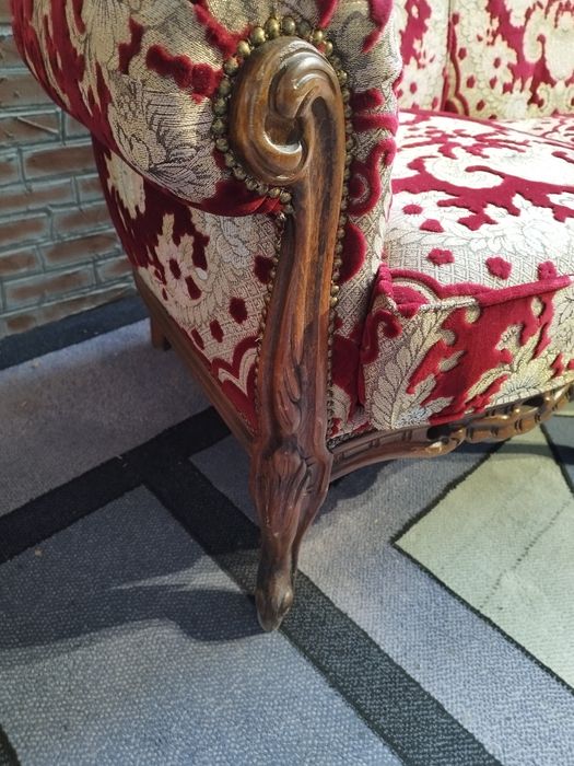 piękna sofa Barok 3 osobowa Antyk Vintage