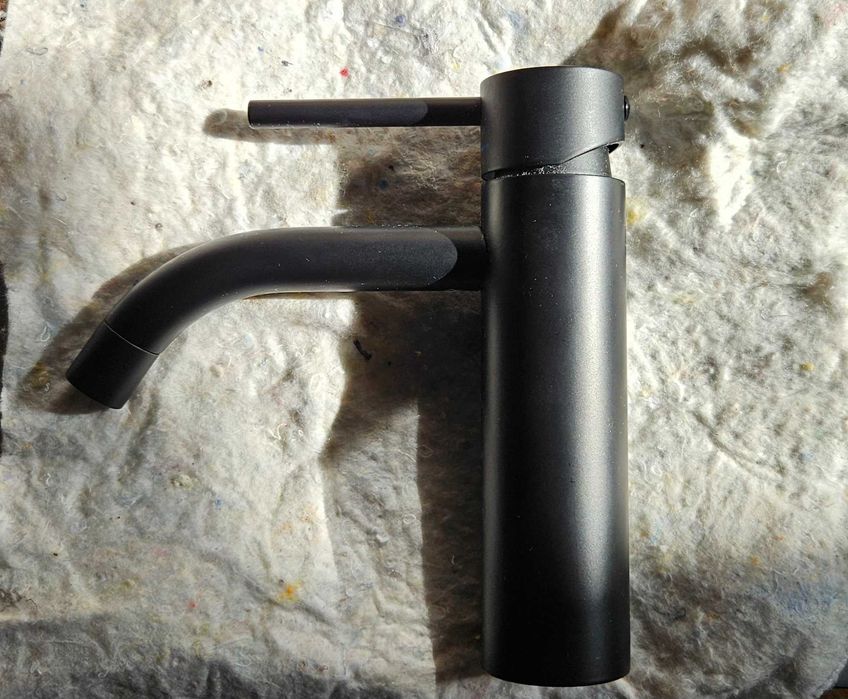 Paffoni Light bateria umywalkowa czarny mat LIG071NO