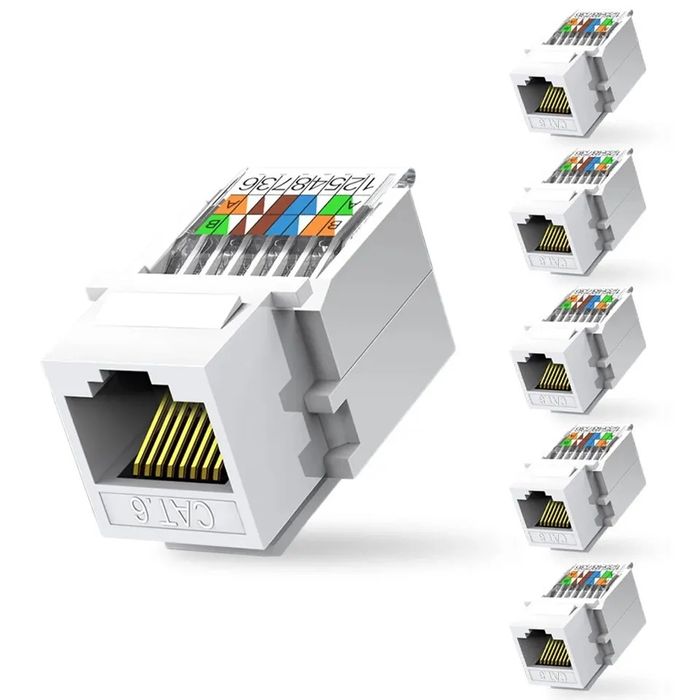 Модуль rj 45 в мережеву розетку