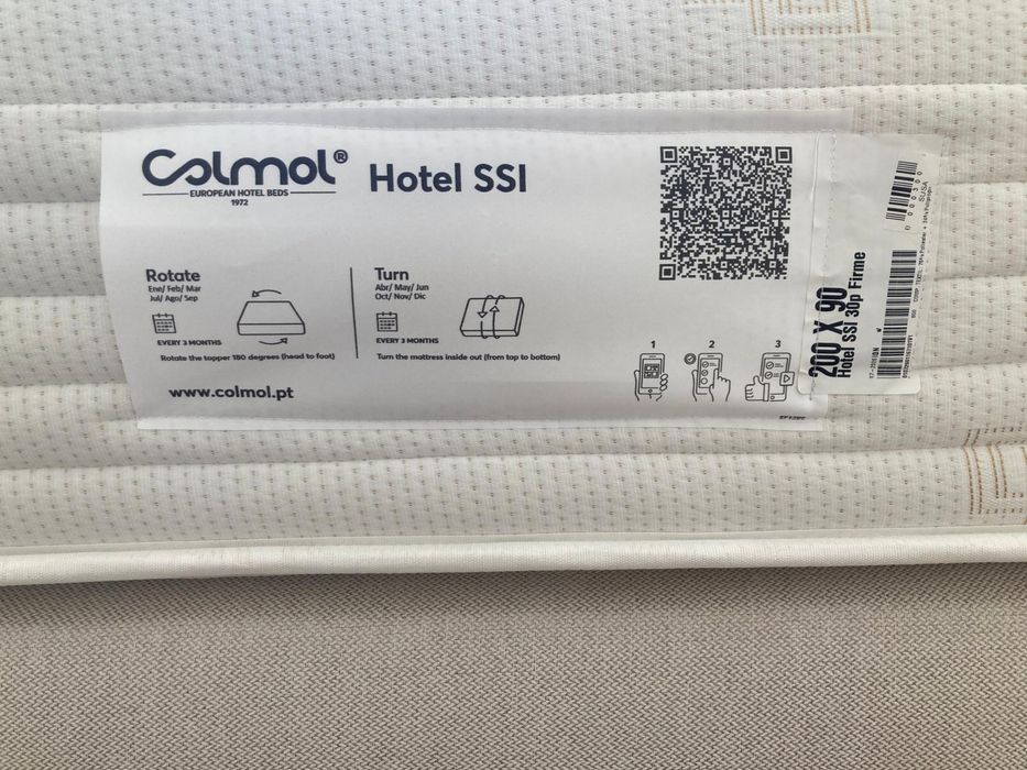 Colchões Colmol Hotel SSI 90×200 cm - Novos | Nunca Usados