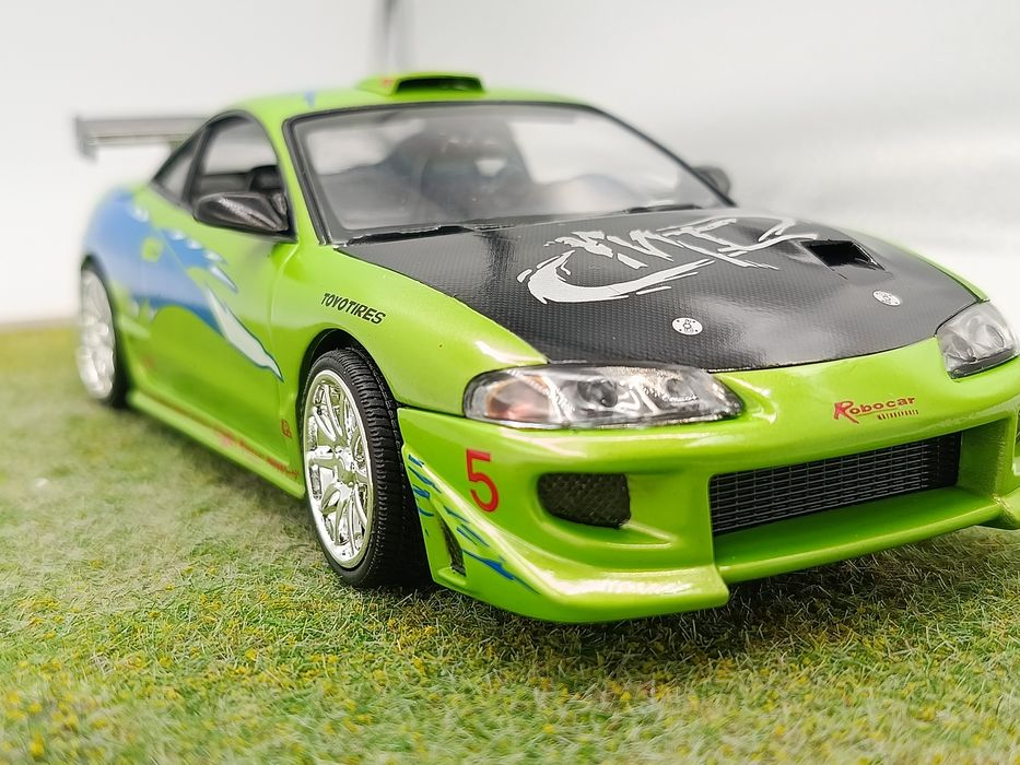 Model Samochodu Mitsubishi Eclipse 1996 F&F 1:25 Revell Gratis Gablota