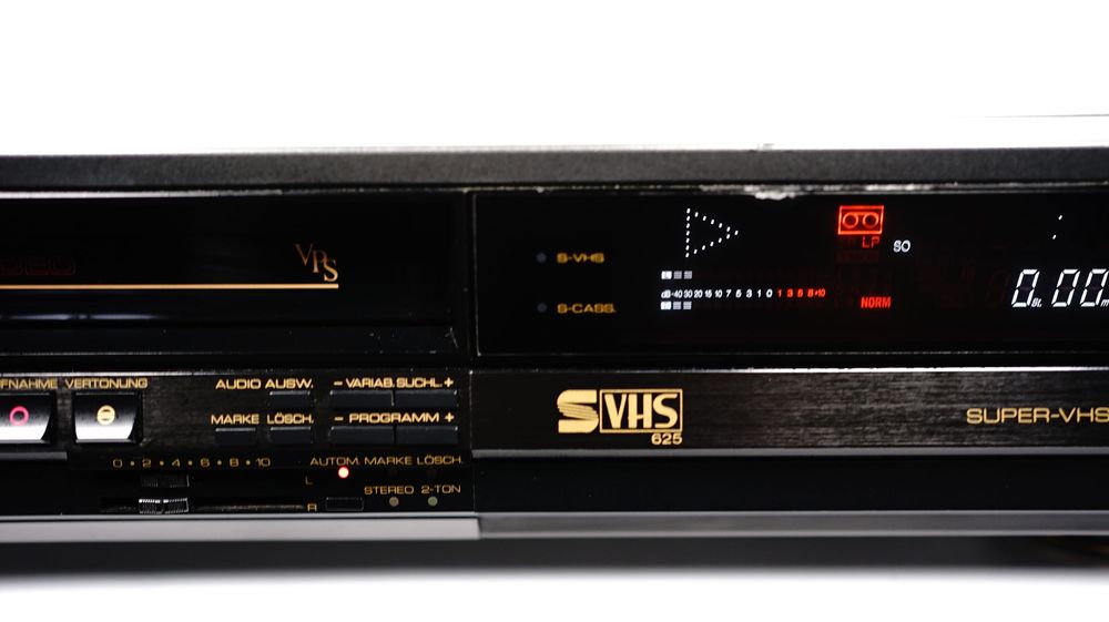 Magnetowid S-VHS SABA 6480 wysokiej klasy SUPER-HVS VCR na kasety