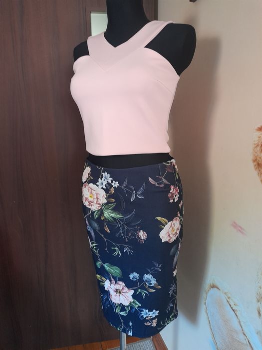 Komplet crop top spódnica r. S/M Gossip