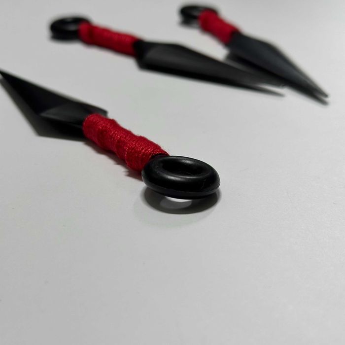 3 SZTUKI Noże Kunai Cosplay Anime Manga Strój Przebranie Akcesoria