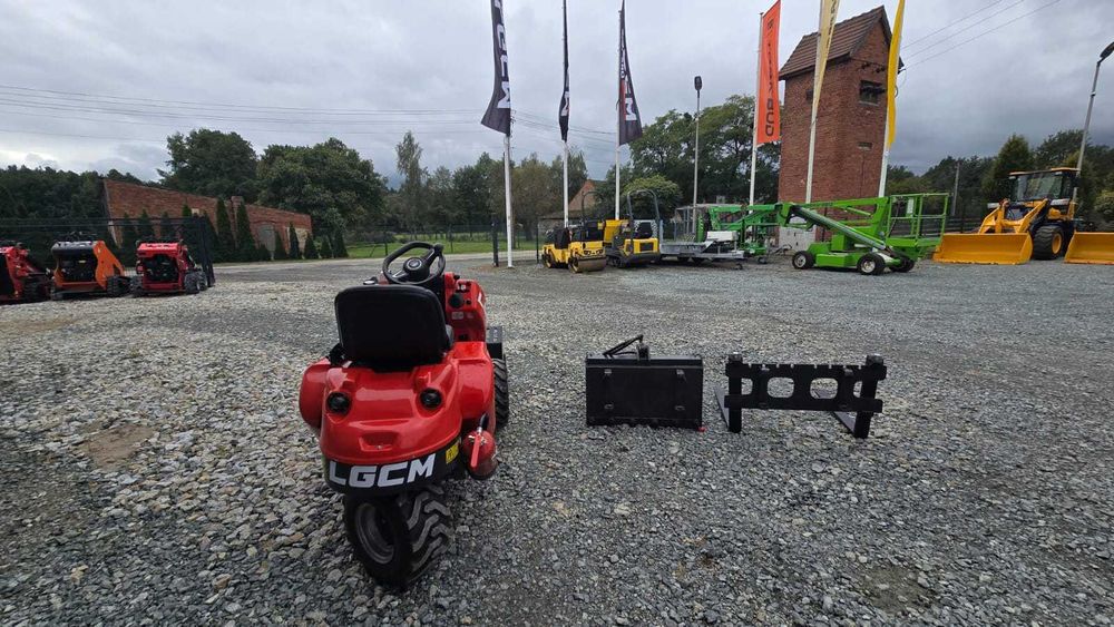 Nowa Mini ładowarka kołowa LGCM LG13/H130 - 3WD(heracles, jcb, avant, schafer, weidemann, bobcat)