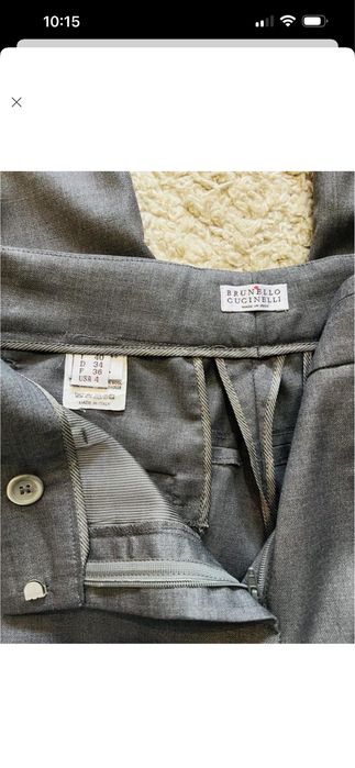 Брюки женск. Brunello Cucinelli оригинал шерсть размер S,M