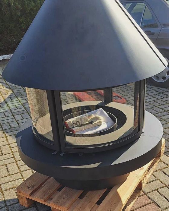 Rocal kominek ekskluzywny Rocal okrągły GALA 17,5kW