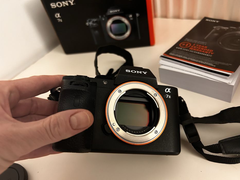 Sony Alpha 7 II body, przebieg tylko 10 tys!