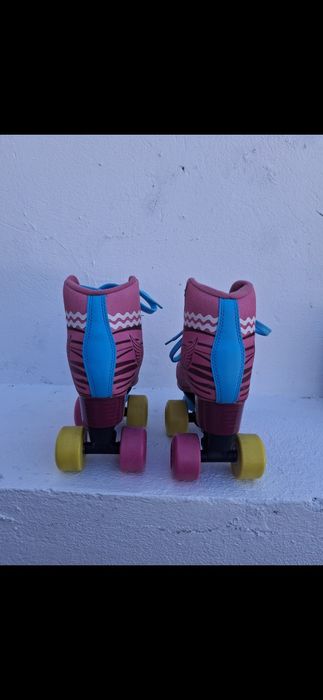 Patins e proteções Soy Luna como NOVOS