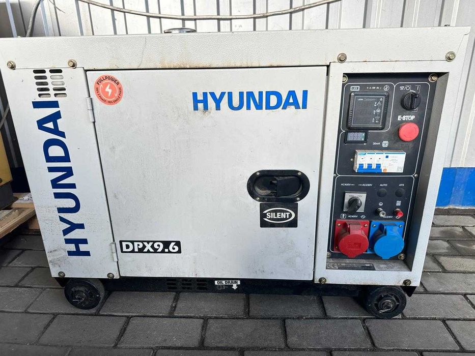 Генератор дизельний Hyundai DPX 9.6