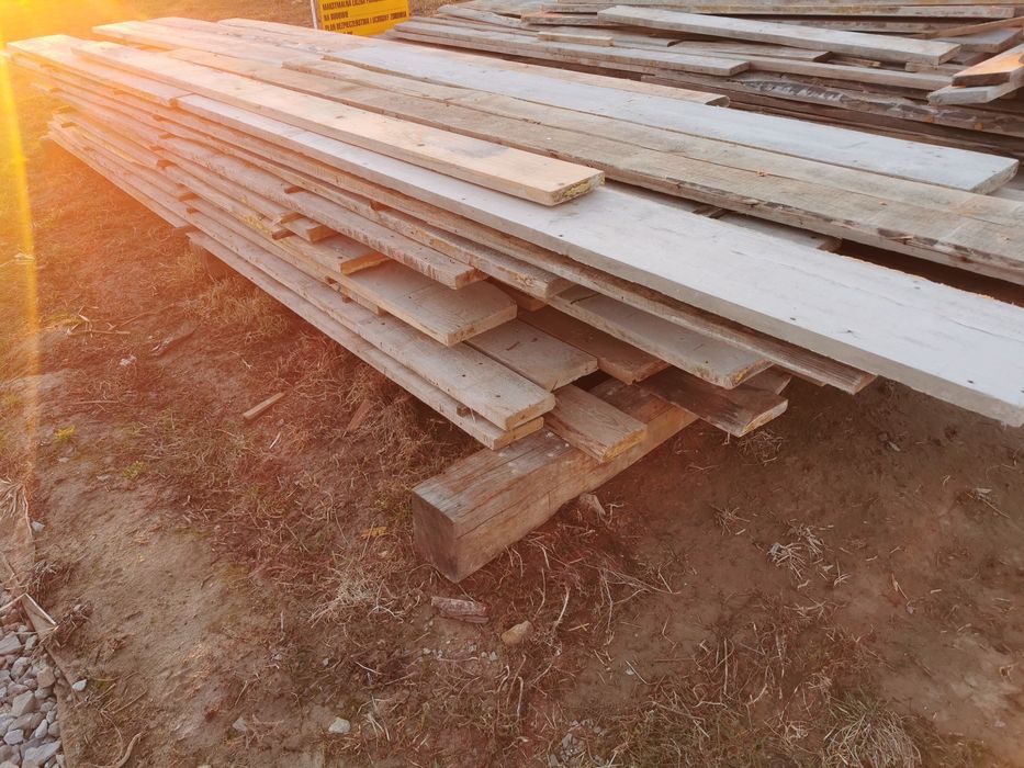 Deski szalunkowe używane