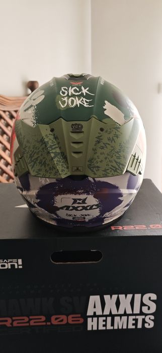 Capacete axxis hawk sv tamanho M