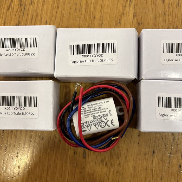 Transformador LEÐ Eagle Rise SLP03SS1 3W - NOVO