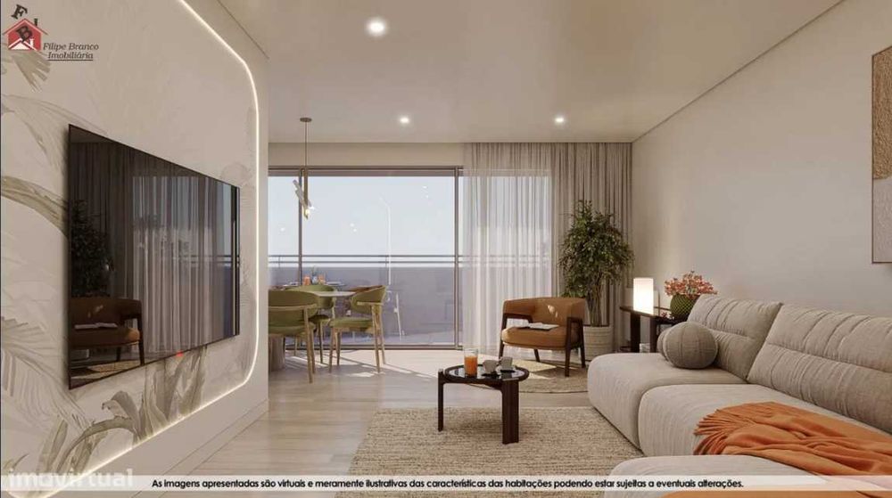 Aluga-se T2+1 Miramar III Gaia - 1700€ 2 frentes, 2 varandas