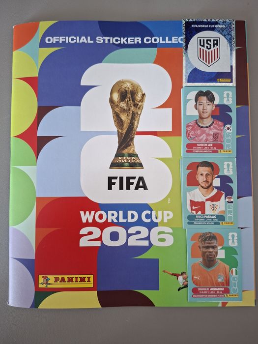 Caderneta e cromos - Mundial 2026