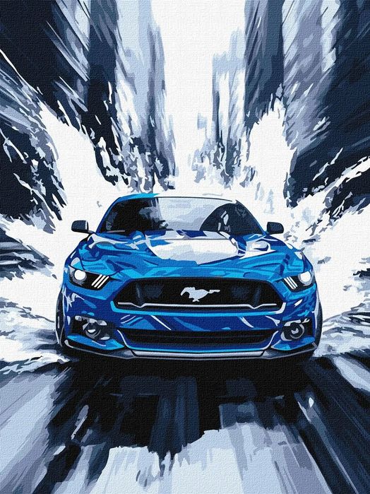 Obraz Malowanie po numerach 30x40 IDEYKA NA RAMIE