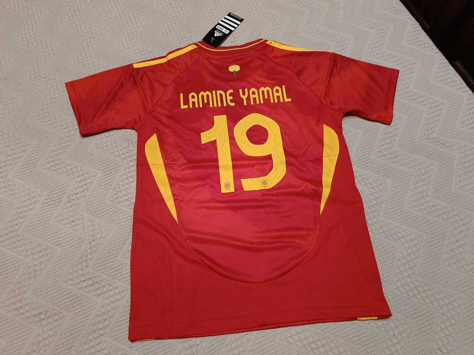 Camisola Criança LAMINE YAMAL Equipamento ESPANHA | NOVO