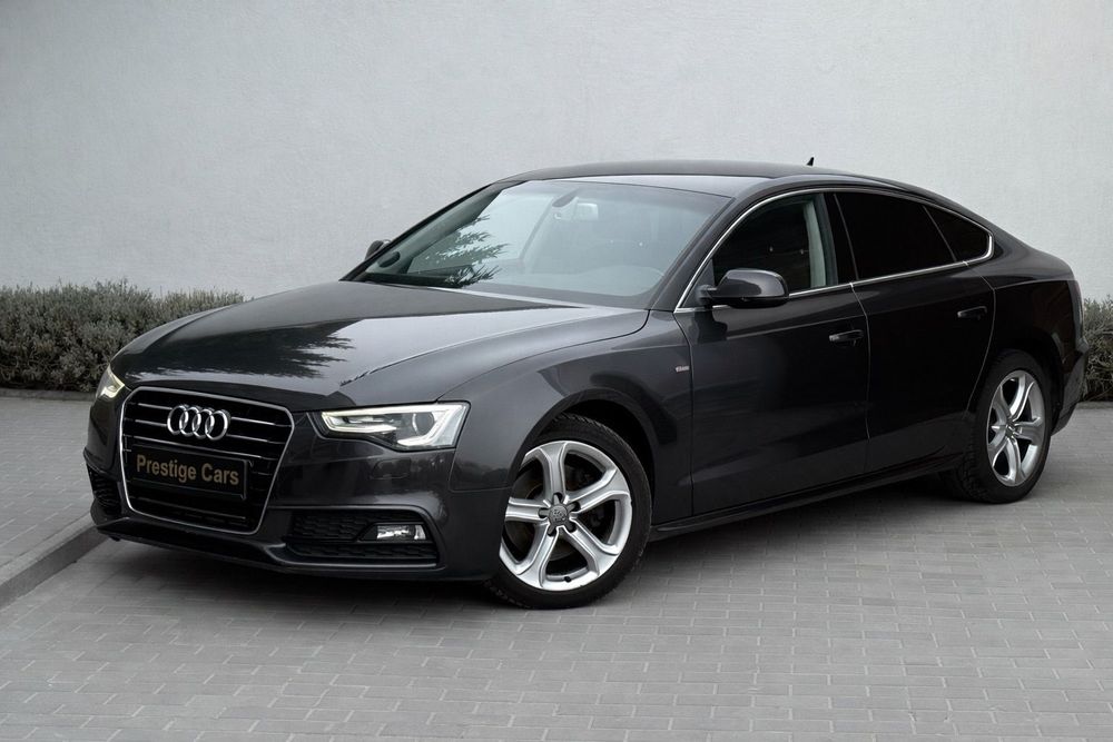 Audi A5 Sportback S-Line brązowy Navi grz fotel 1.8i 177km benzynka zobacz warto