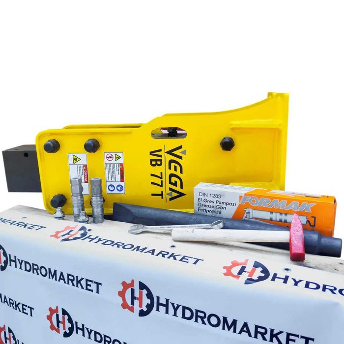 Гідромолот  на екскаватор/міні-навантажувач VEGA VB77T Гидромолот