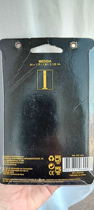 Câmara de ar bicicleta