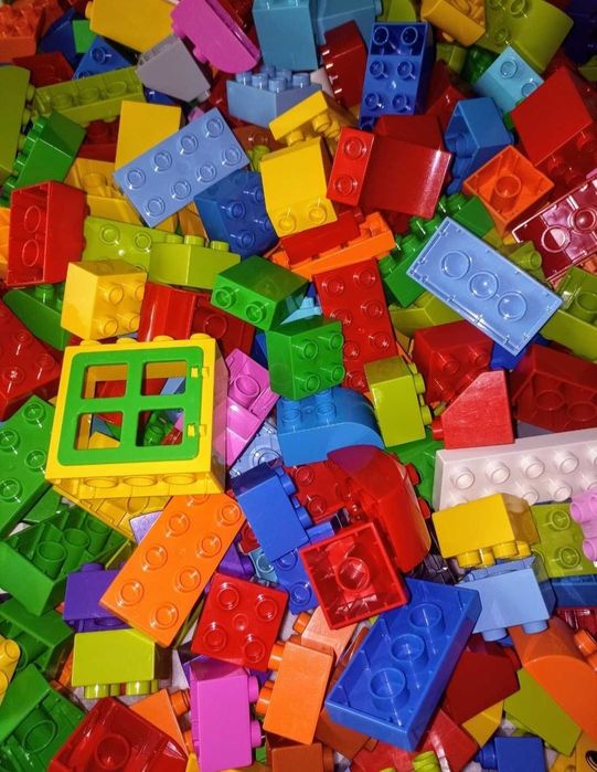 LEGO Duplo klocki konstrukcyjne mix 0,5 kg