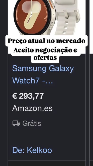 Galaxy watch 7 com garantia