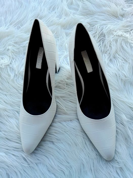 Szpilki czółenka r. 36 nowe TopShop Skórzana wkładka