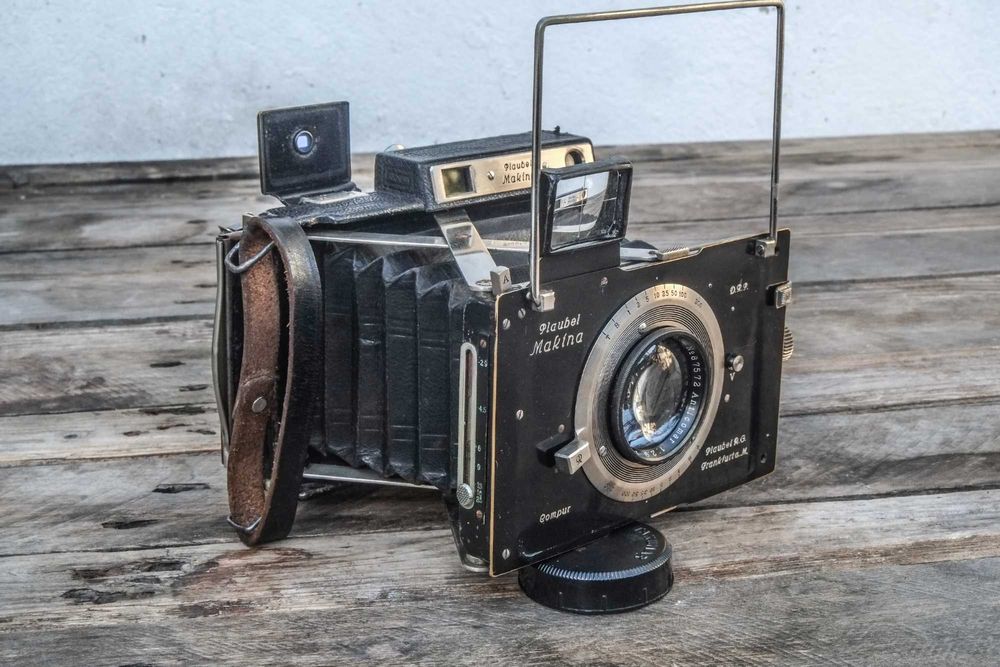 Plaubel Makina II com telémetro.