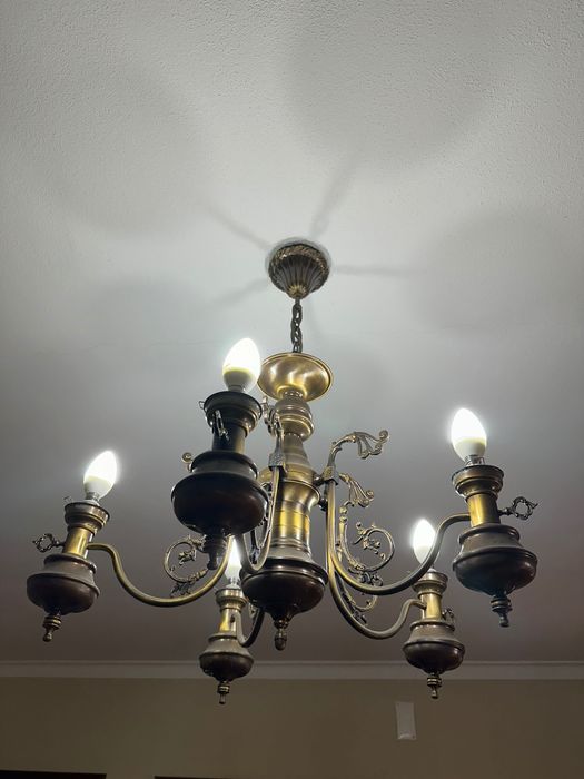 Candeeiro Vintage + Aplique de Sala