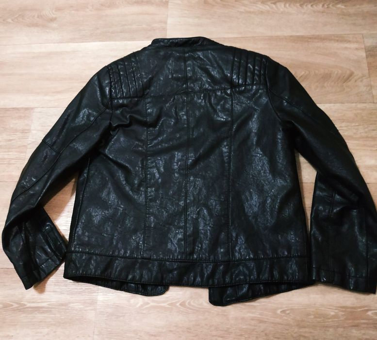 Кожаная куртка Zara