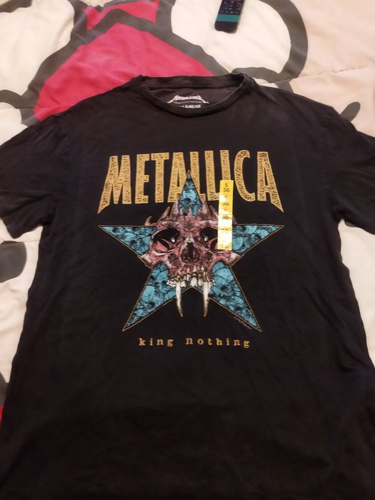 T shirts Metallica pull&bear novas