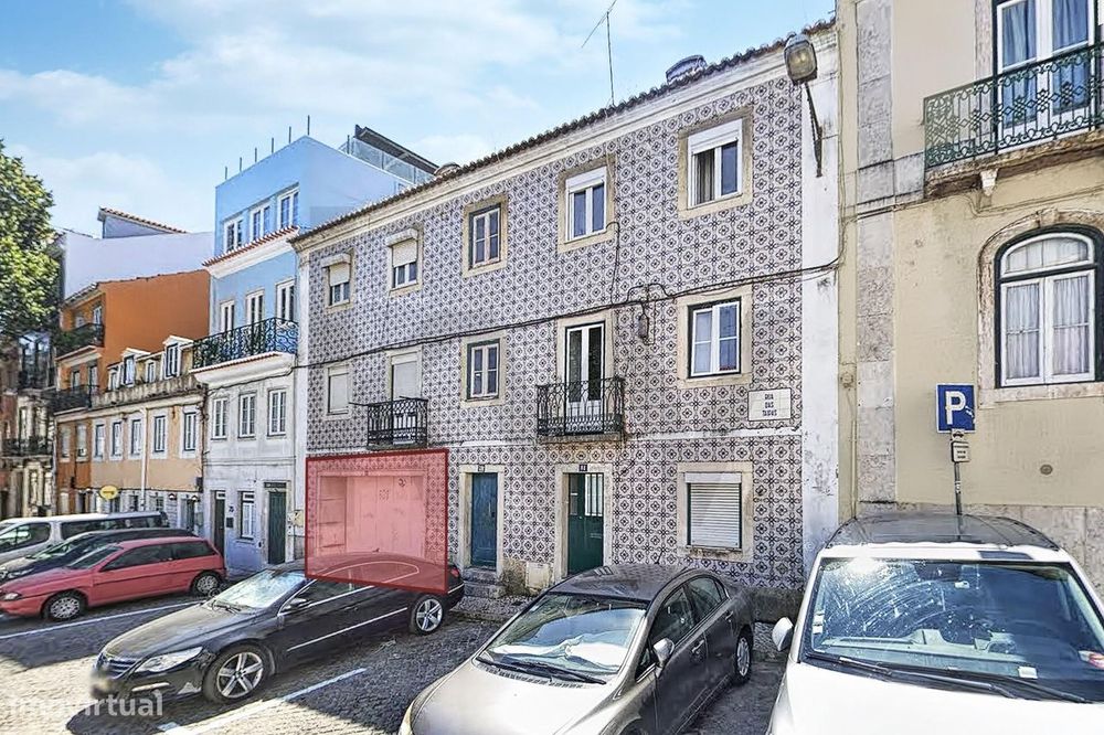 Lisboa, Estúdio para remodelar com projeto aprovado junto ao Príncipe