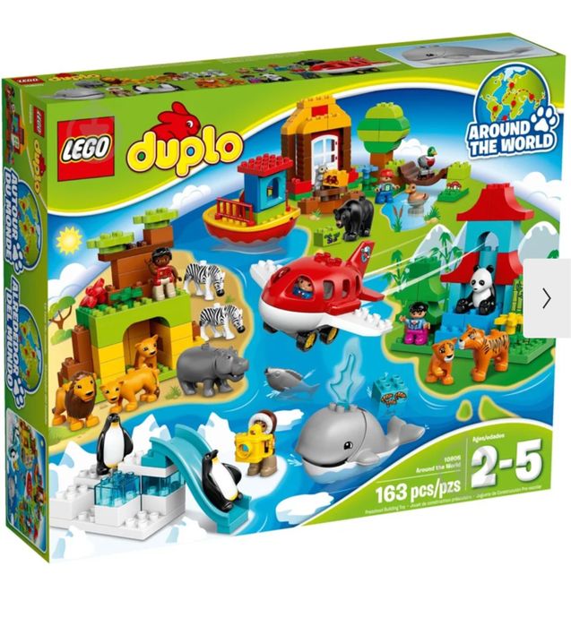 Lego duplo «Навколо світу» 162 деталі