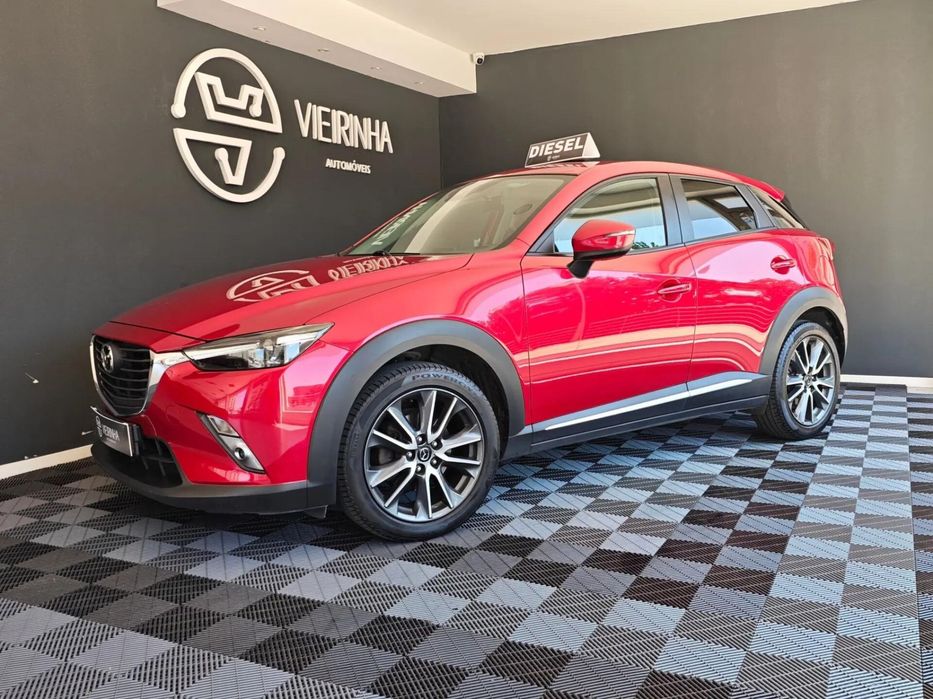 Mazda CX-3 1.5 Sky.Excellence HT Leather White Navi