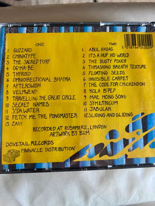 Ozric Tentacles: Afterswish 1984 91 CD Duplo