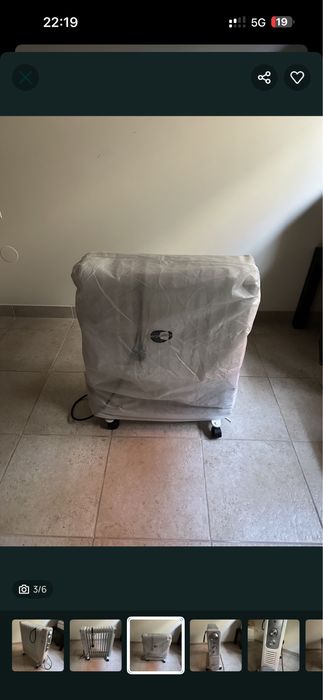 Aquecedor a óleo novo elegante